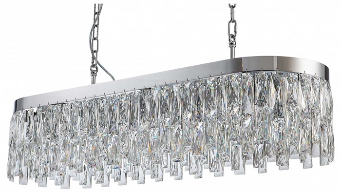 Подвесная люстра Indigo Anna 12029/10PL Chrome - фото 4767816