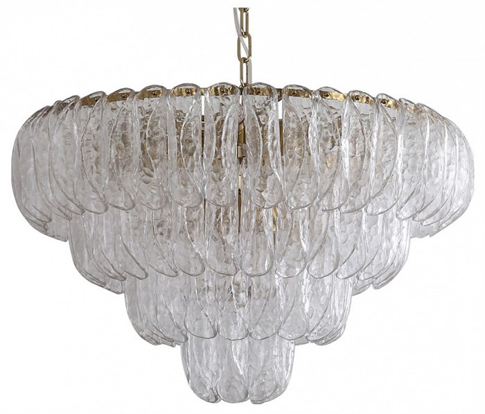 Подвесная люстра Indigo Dalia 12034/15P Brass - фото 4767890