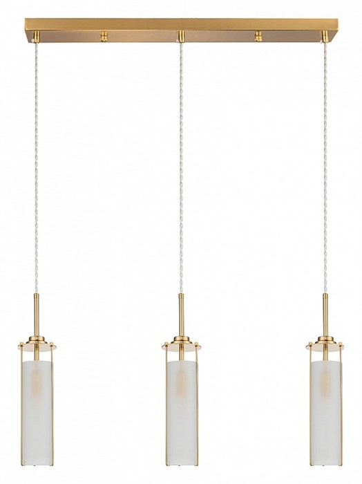 Подвесной светильник Indigo Torcia 11038/3P Brass - фото 4768059