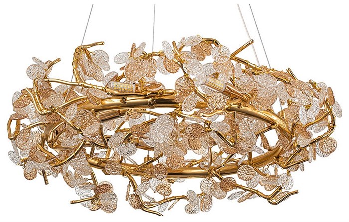Подвесная люстра Indigo Splendore 11042/8P Gold - фото 4768071