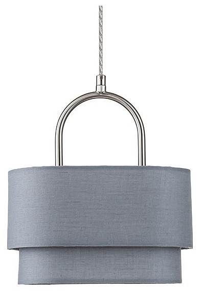 Подвесной светильник Indigo Borsa 13024/2P Nickel - фото 4768118
