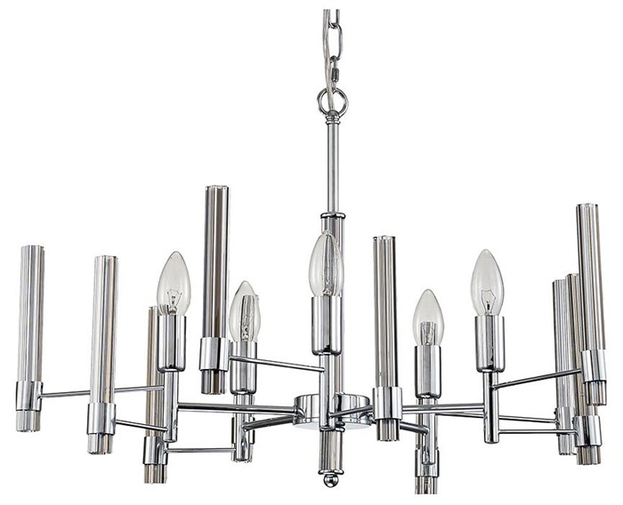 Подвесная люстра Indigo Favara 11040/5P Chrome - фото 4768187