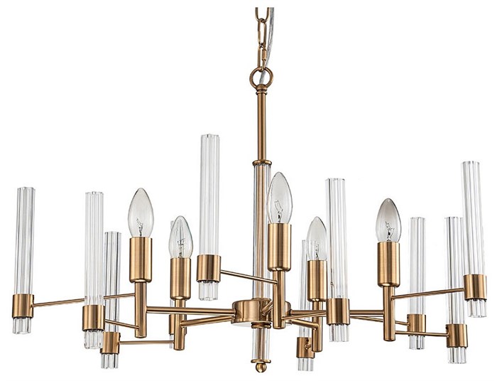 Подвесная люстра Indigo Favara 11040/5P Brass - фото 4768201