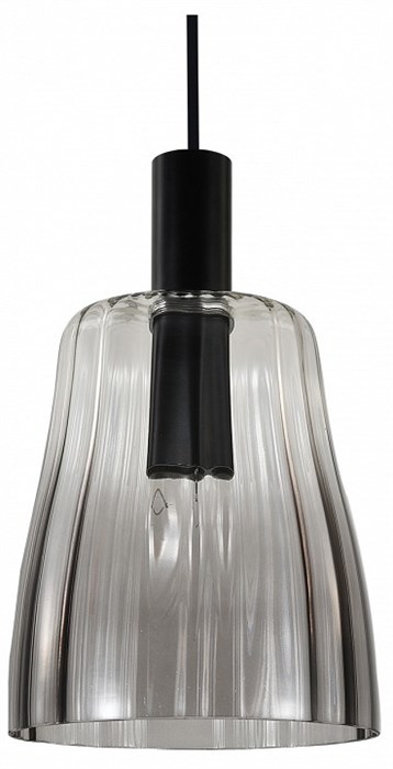 Подвесной светильник Indigo Soave 11047/B/1P Smoke - фото 4768450