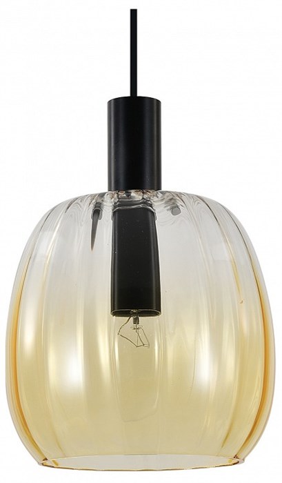 Подвесной светильник Indigo Soave 11047/A/1P Amber - фото 4768458