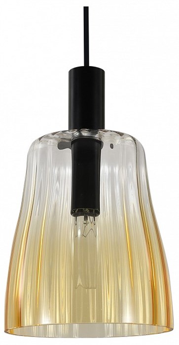Подвесной светильник Indigo Soave 11047/B/1P Amber - фото 4768462