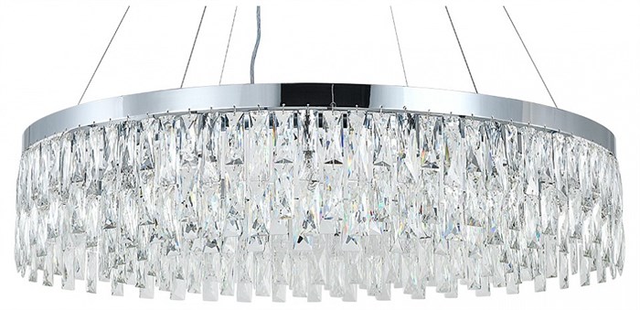 Подвесная люстра Indigo Anna 12029/18P Chrome - фото 4768482