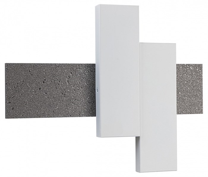 Накладной светильник Indigo Avanzato 14023/2W Silver stone - фото 4768516
