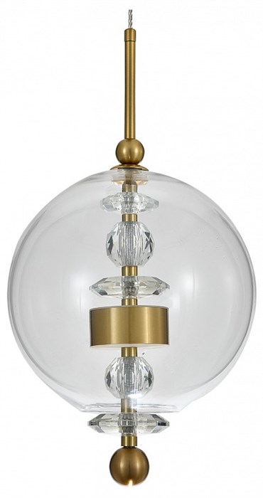 Подвесной светильник Indigo Illusione 11055/1P Clear - фото 4768595