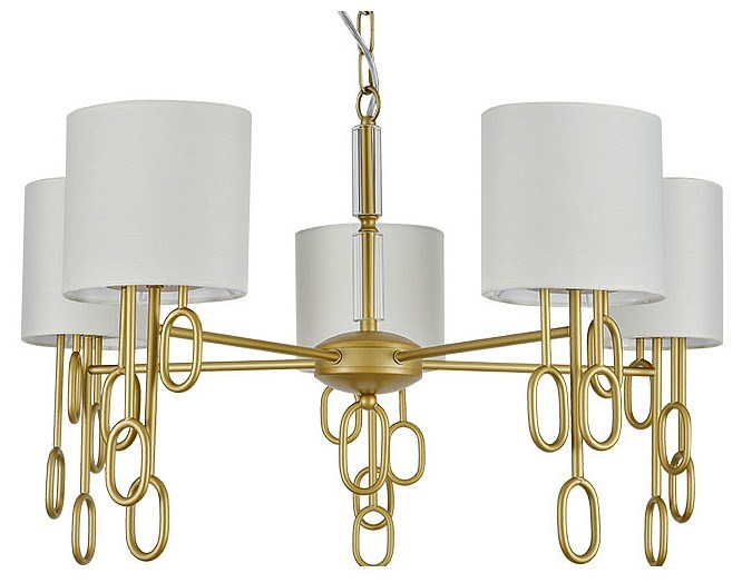 Подвесная люстра Indigo Amali 13026/5P Gold - фото 4768674