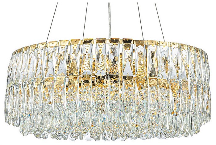Подвесная люстра Indigo Vortice 12050/12P Gold - фото 4768785