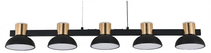Подвесной светильник Indigo Traforo 11059/5PL Black - фото 4768883