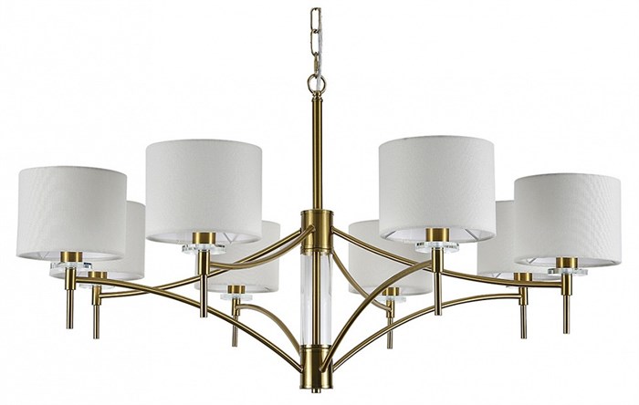 Подвесная люстра Indigo Boheme 13031/8P Brass - фото 4768904