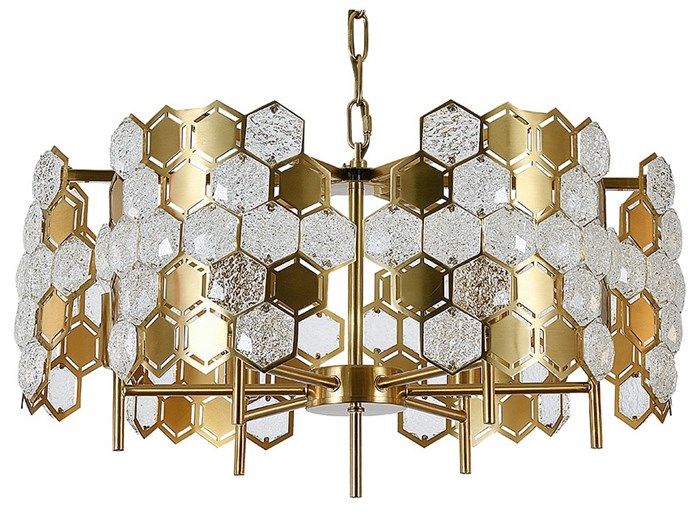 Подвесной светильник Indigo Delizia 12047/6P Brass - фото 4768984