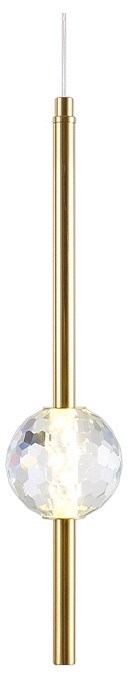 Подвесной светильник Indigo Ciondolo 11066/1P Brass - фото 4769097