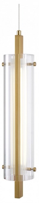 Подвесной светильник Indigo Vitreo 11067/A/1P Brass - фото 4769109