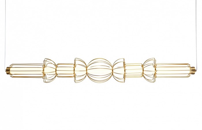 Подвесной светильник Indigo Collisore 14030/1PL Gold - фото 4769140