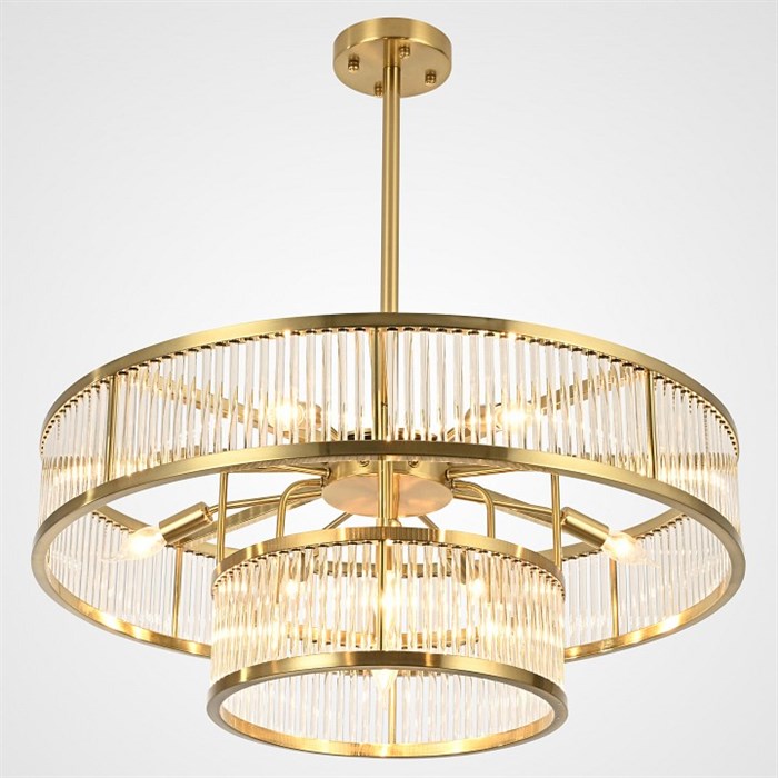 Люстра на штанге Imperiumloft RH Marais Round Chandelier D80 40,2668 - фото 4769495