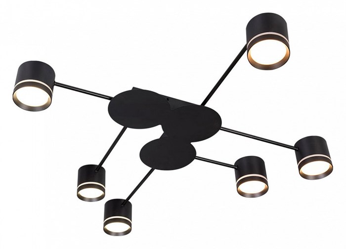 Потолочная люстра Arte Lamp Legacy A8024PL-6BK - фото 4774201