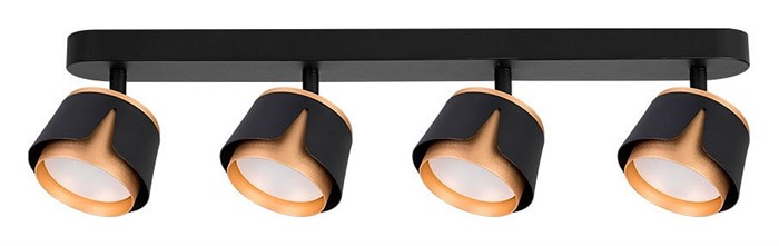 Спот Arte Lamp Amaks A8028PL-4BK - фото 4774218
