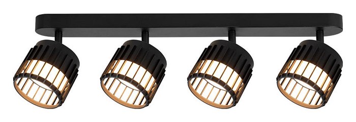 Спот Arte Lamp Atria A8031PL-4BK - фото 4774231