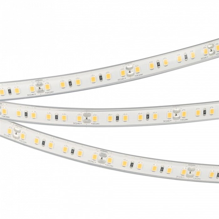Лента светодиодная Arlight A120 24V 16.8 W/m IP68 бассейн 029514(3) - фото 4779857