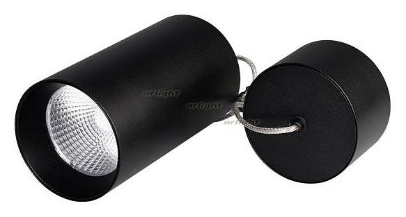 Подвесной светильник Arlight SP-POLO-HANG-R85-15W White5000 (BK-BK, 40 deg) 027422 - фото 4784539