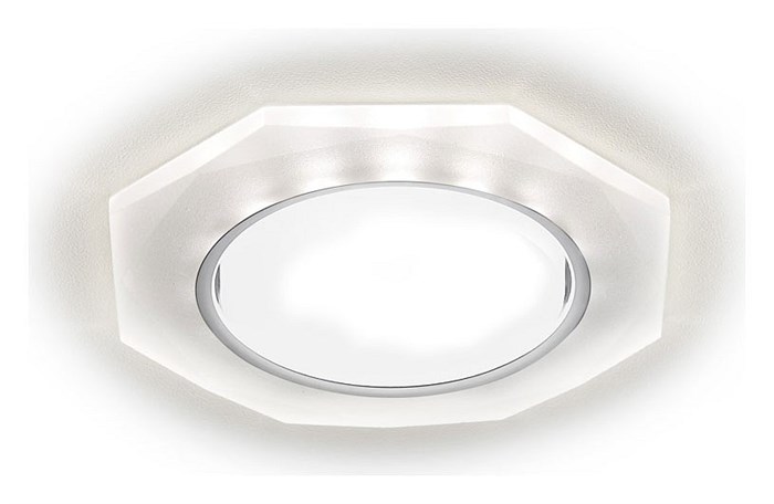 Встраиваемый светильник Ambrella Light G G216 CH/WH - фото 4800340