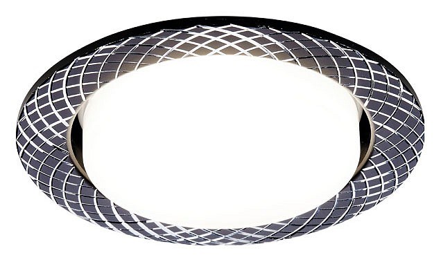 Встраиваемый светильник Ambrella Light GX53 G818 G818 BK - фото 4800359