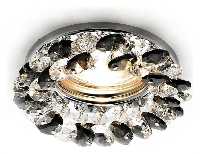 Встраиваемый светильник Ambrella Light K K206 BK/CH - фото 4800369