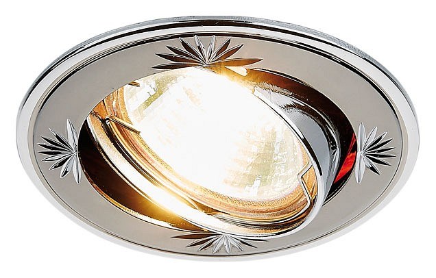 Встраиваемый светильник Ambrella Light Classic 104A CF 104A CF GU/CH - фото 4800443