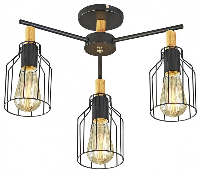 Люстра на штанге Escada Texas 469/3PL Black - фото 4833471