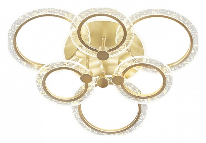 Потолочная люстра Escada Enigma 10225/6LED Gold - фото 4833659