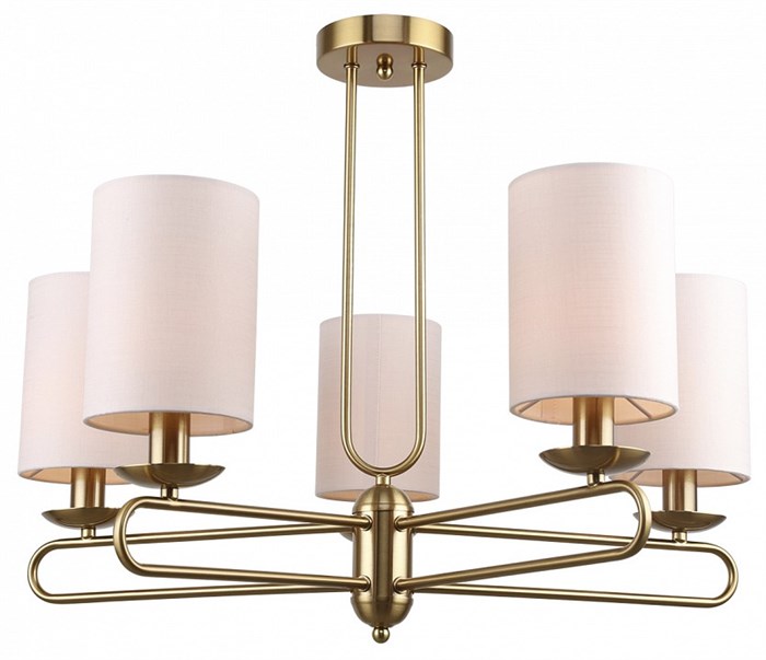Люстра на штанге Escada Eclipse 10166/5PL Brass - фото 4833853