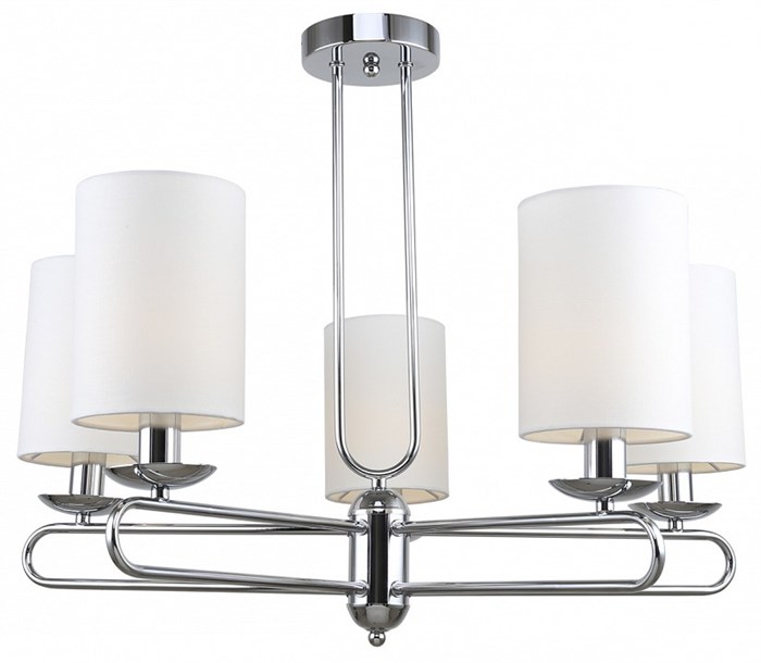 Люстра на штанге Escada Eclipse 10166/5PL Chrome - фото 4833861