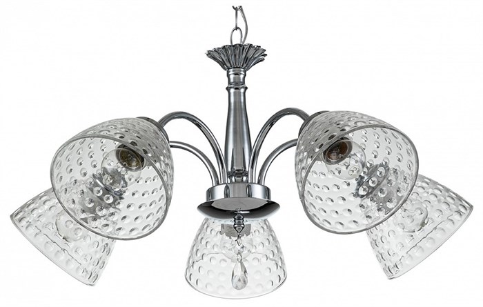Подвесная люстра Escada Freesia 658/5PL Chrome - фото 4834329