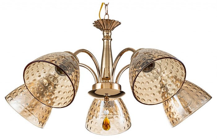 Подвесная люстра Escada Freesia 658/5PL Gold - фото 4834336