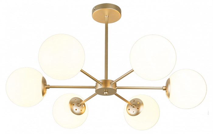Люстра на штанге Escada ETHEREAL 2110/6P Gold - фото 4835127