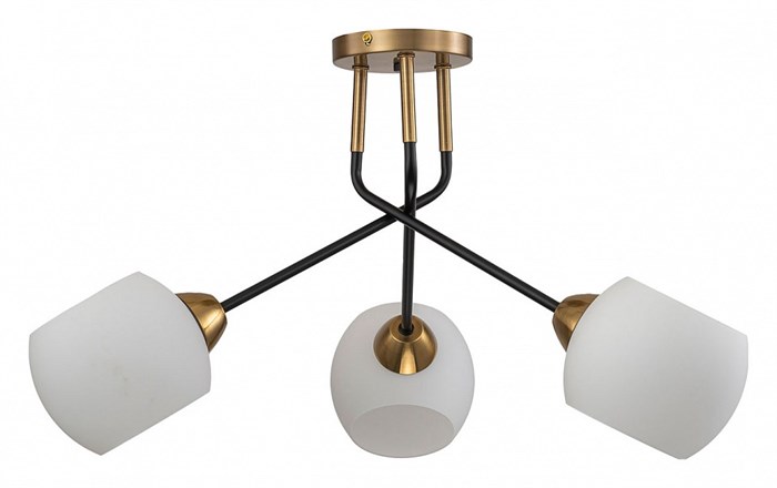 Люстра на штанге Escada Bond 2113/3P Copper/Black - фото 4835362