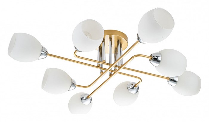 Люстра на штанге Escada Hope 1132/8P Gold - фото 4835550