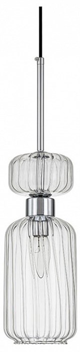 Подвесной светильник Escada Gloss 1141/1S Chrome/Clear - фото 4835570