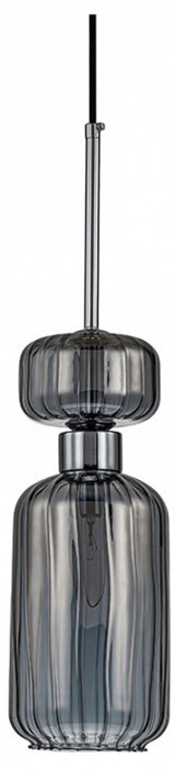 Подвесной светильник Escada Gloss 1141/1S Chrome/Smoke - фото 4835580