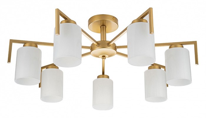 Люстра на штанге Escada Style 1142/7P Gold - фото 4835609
