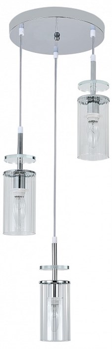 Подвесной светильник Escada AVOLTO 10191/3 Chrome - фото 4836693