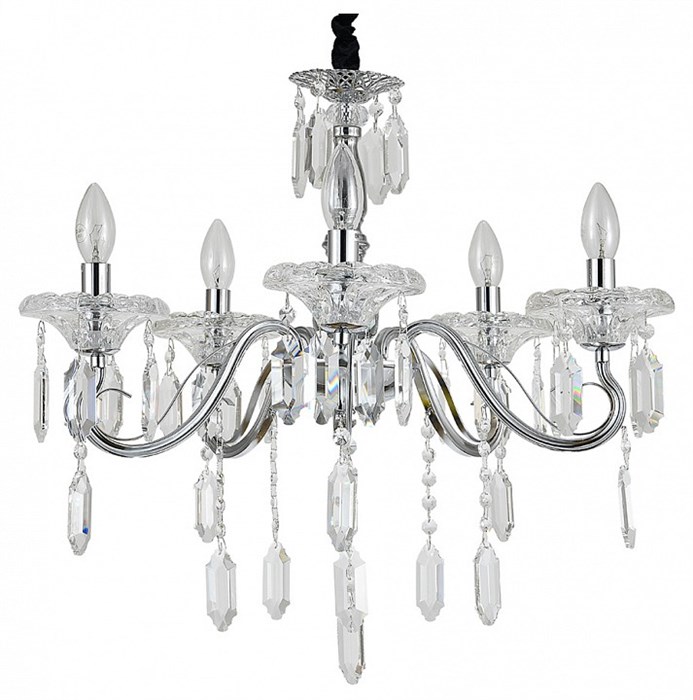 Подвесная люстра Escada Fantail 2111/5P Chrome - фото 4837704