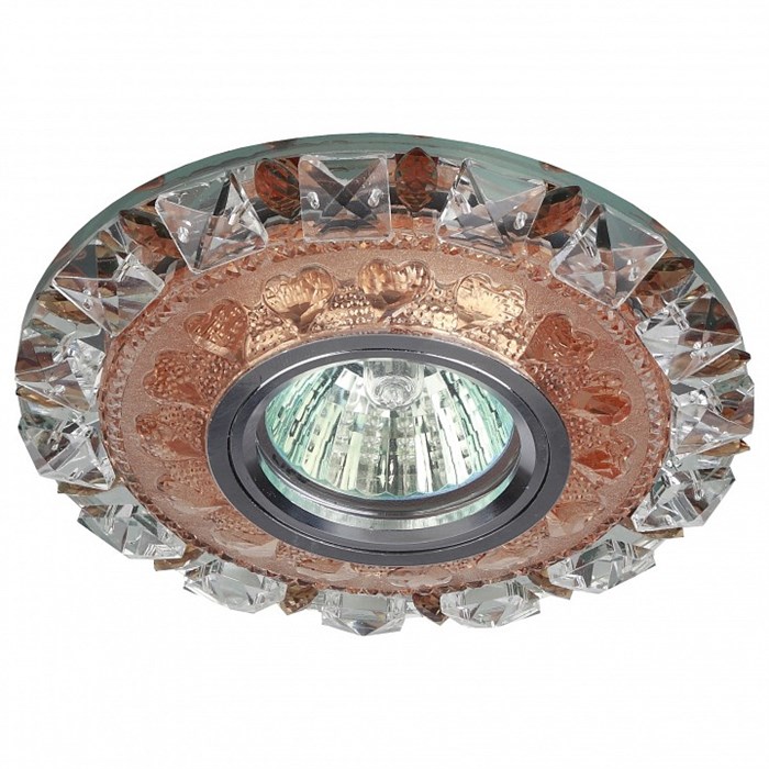 Встраиваемый светильник Эра DK LD17 DK LD17 SL PK/WH - фото 4838199