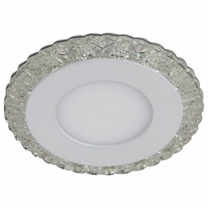 Встраиваемый светильник Эра DK LD14 DK LED 14 SL/WH - фото 4838256
