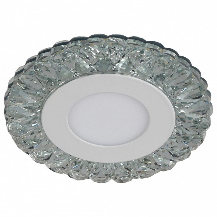 Встраиваемый светильник Эра DK LED 16 DK LED 16 SL/WH - фото 4838259