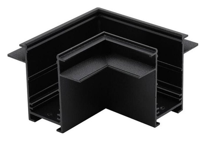 Соединитель угловой L-образный для треков встраиваемых Aployt Magnetic track 220 APL.0285.00.01 - фото 4848360