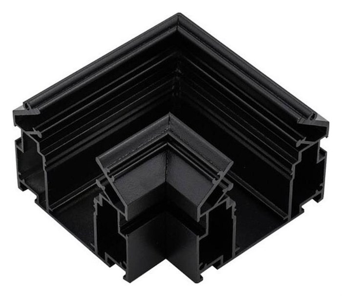 Соединитель угловой L-образный для треков встраиваемых Aployt Magnetic track 220 APL.0286.00.02 - фото 4848365